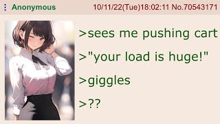 Confusing Cute Coworker ─ 4Chan Greentext Stories