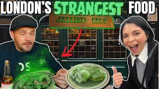 Americans trys the most EXTREME food in the LONDON & learn the history of JELLIED EELS