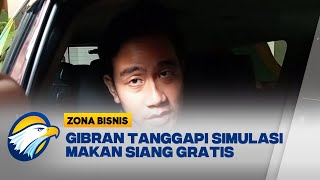 Gibran Angkat Bicara Soal Simulasi Makan Siang Gratis