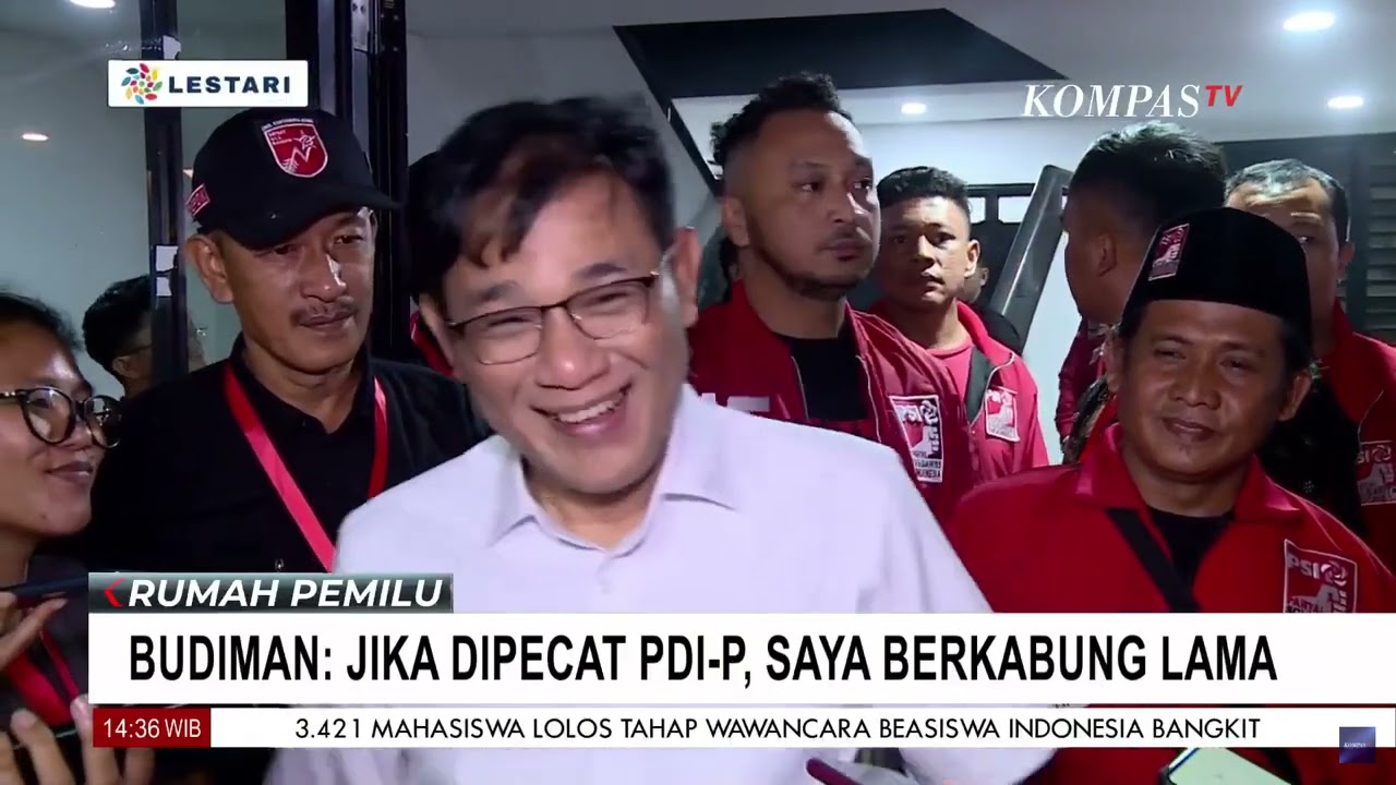 Jika Dipecat PDIP, Budiman: Jomblo Dulu, Saya Berkabung Lama - YouTube