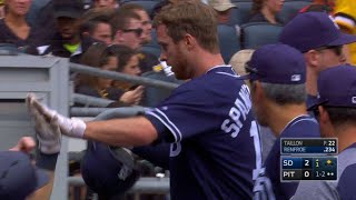 SD@PIT: Spangenberg scores run on wild pitch