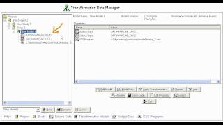 Transdata Tutorial: Renaming and Deleting Objects
