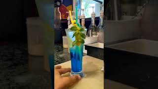 Cocktails Is Electric Blue #viral