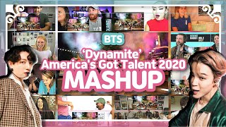 BTS "Dynamite" @ America's Got Talent 2020 Reaction Mashup