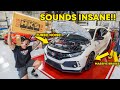 Going ALL In With the Civic Type R | JDM HKS Dry Carbon Intake Install & MORE!