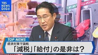 岸田内閣の経済対策を検証　物価対策に所得減税どれだけ有効？【Bizスクエア】| TBS NEWS DIG