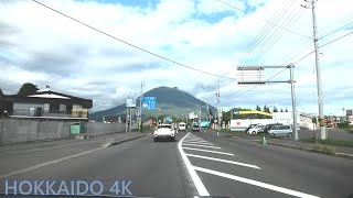 Driving Japan Hokkaido 4K/30p  Rankoshi town → Sapporo city