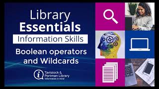 Basic of literature search part 2 - Boolean operators