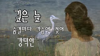 깊은 늪... 숨결마다 가슴에 젖어... / 강덕인 MV