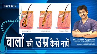 बालों की औसत उम्र कितनी | How long human hair lives | Hair Facts - Episode 2