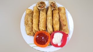 बाजार जैसा चाउमीन रोल || वेज नूडल्स रोल || Veg Noodles Spring Roll || Home Made Spring Roll