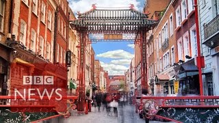 Inside London's Chinatown (360 video) - BBC News