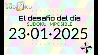 El desafío del día 23/01/2025