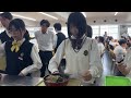 feast fit for champions inside a japanese high school cafeteria