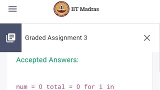 # week 3 python graded assignment #bs degree #iitm #week 3 python #iitjee