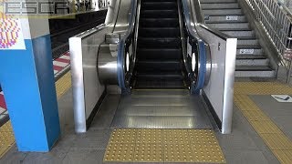 西船橋駅 エスカレーター ５番線ホームから昇り 東芝 Toshiba Escalator Nishihunabasi station