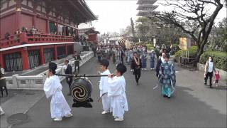 平成27年 浅草寺本尊示現会 宮入り道中