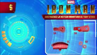 Costruisci il tuo Iron Man De Agostini - tutorial 5° uscita: componenti braccio destro