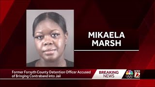 Forsyth County Sheriff's Office arrests former detention officer for bringing contraband into fac...
