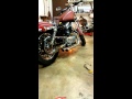 Sportster with bassani pro street exhaust