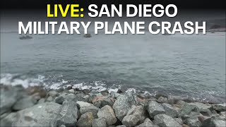 LIVE: Military plane crashes in San Diego | FOX 4 News