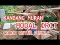 Proses pembuatan kandang domba/ kandang kambing murah