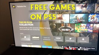 How To Claim 20 Free Games ON PS5 - Ps Plus Collection