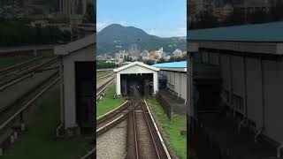 臺北捷運北投機廠捷運洗車