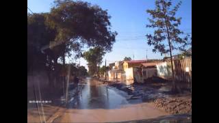 Copiapó, sector Estación de ferrocarriles, 4 días después.