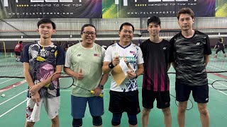 FFBC Dennis & Xiang VS BBC Ming & Rain - Friendly Match 25 October 2024