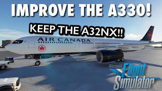 IMPROVE The MSFS Airbus A330 With This FREE Addon | A32NX