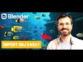 How to Import OBJ in Blender   (2025)