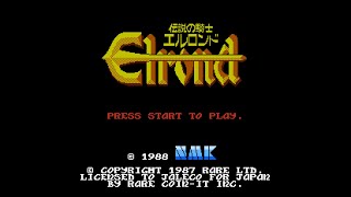 伝説の騎士エルロンド (FC/ACT/1988/ジャレコ) GAMEPLAY