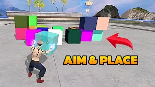 Minecraft Style Block Placement in Free Fire Craftland | Camera Raycast