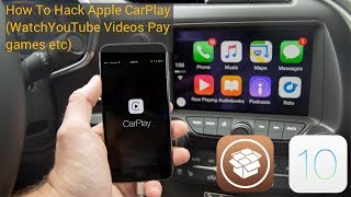 How To Hack Apple CarPlay (Watch YouTube Videos Pay games etc)