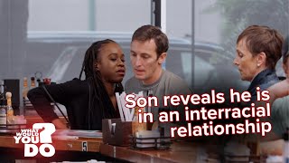 A white mom is shocked her son is dating a Black woman