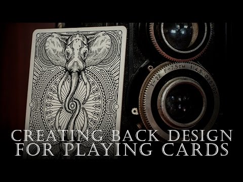 Creating a Back Design for Playing Cards