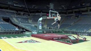 Shifty's crazy huge flip dunk