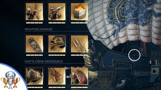 Assassin's Creed Odyssey - Ancient Tablets to fully upgrade the Adrestia Ship (Lord of the Seas)