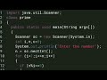 Prime number program in java |Java program