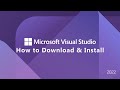 How to Download & Install VISUAL STUDIO Community 2022 w/ C++ Pack, for Windows 10/11