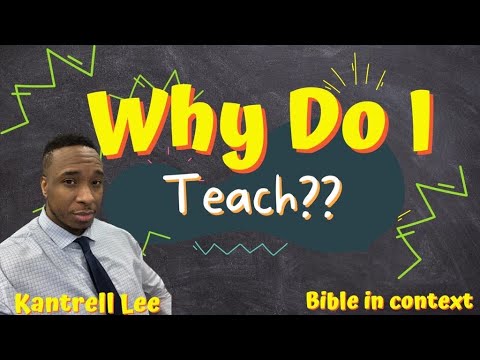 Why Do I Teach Youtube