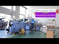 Self adhesive die cutting and slitting machine full automatic winding production line