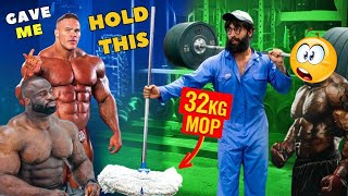 ANATOLY: Destroys Bodyguards’ Egos for 30 Minutes Straight! 😲32kg Mop PRANK ANATOLY