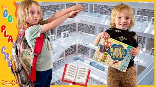 First Trip to the Library! | Kids Videos for Kids