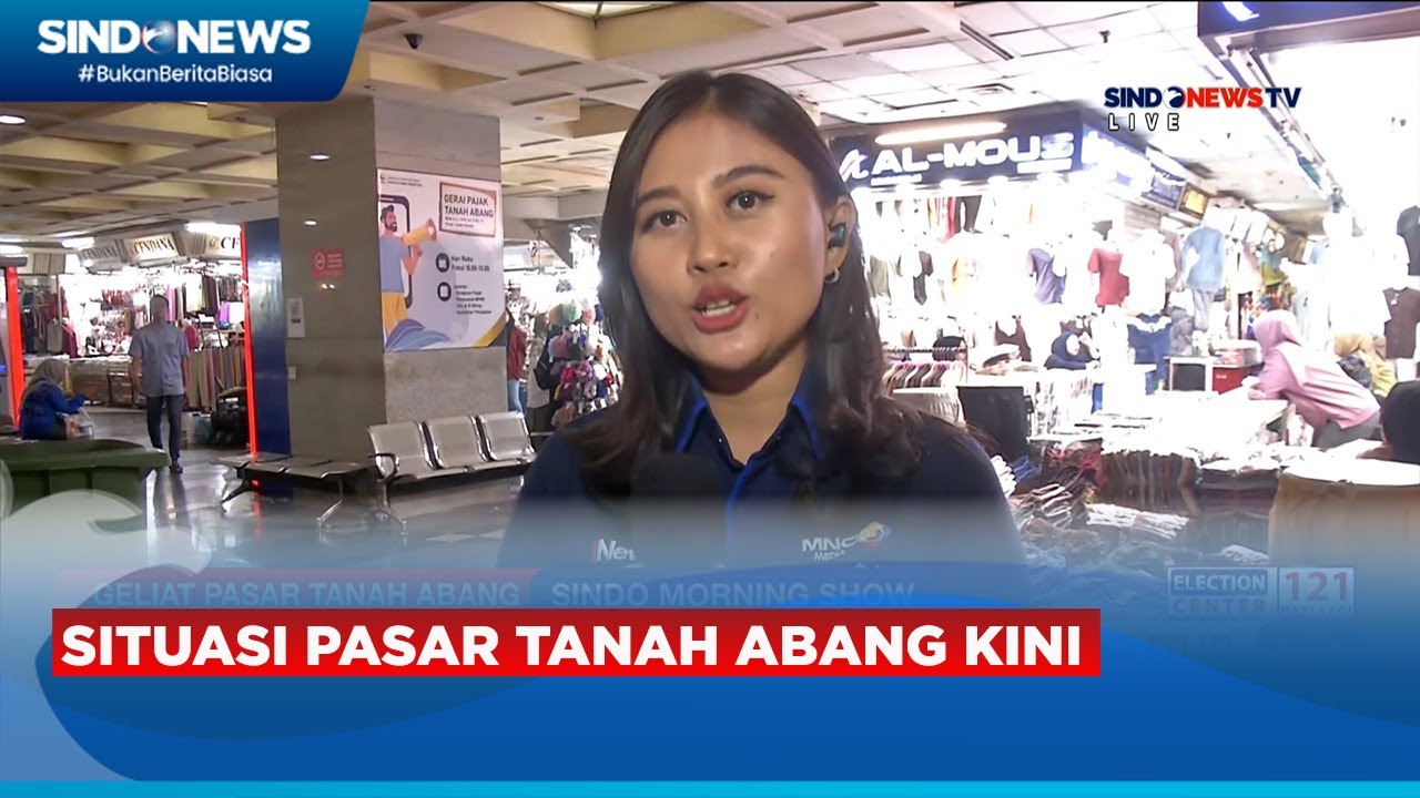 Situasi Pasar Tanah Abang Usai Tiktok Shop Ditutup - YouTube