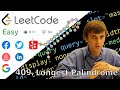LeetCode Longest Palindrome Solution Explained - Java