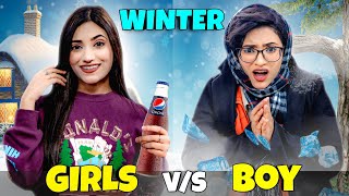 Winter : Girls Vs. Boys | SAMREEN ALI