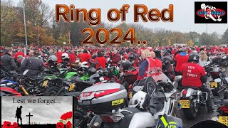 Motorcycle ride around Manchester M60 - Ring Of Red 2024