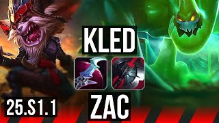 KLED vs ZAC (TOP) | NA Master | 25.S1.1